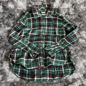 American Eagle Flannel Pocket Shirt XXS